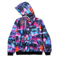 BAPE Tokyo Night Multicolor Zip Hoodie product image