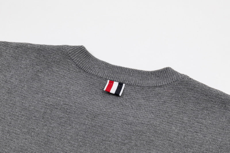Men's Sweater by Thom Browne, knitwear detail view