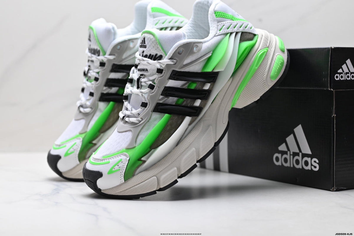 Adidas Unisex Dad Sneakers - 3 Colorways incl. White/Orange & White/Green