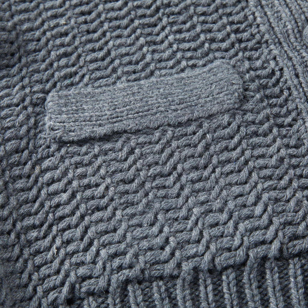 wool knit cardigan - Image 9