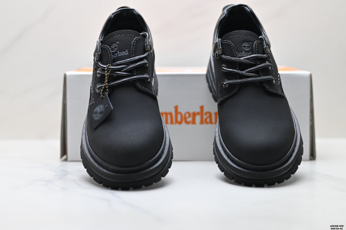 Timberland Black Premium Leather Oxford - detail image 7