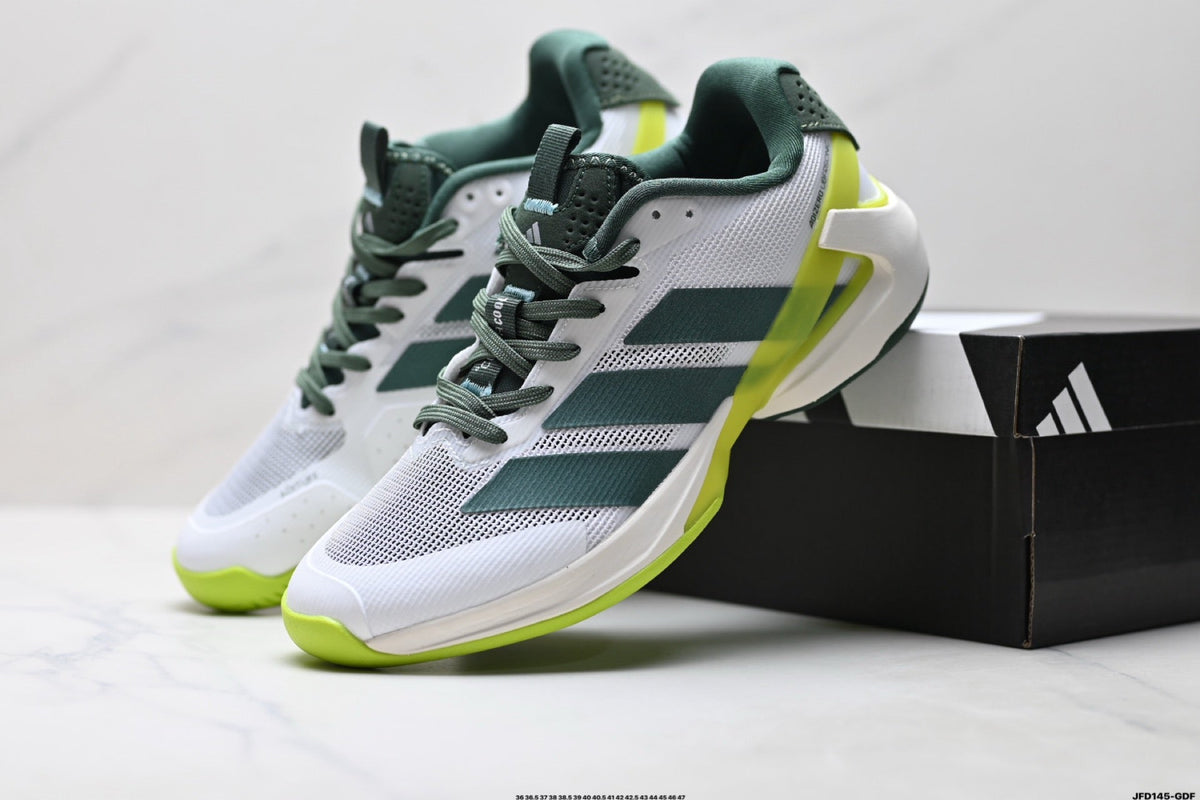 Adidas K81801650 Unisex Running Shoes | Sport-Ready Color Edition - 2 Colorways incl. White/Green & Pink/Black
