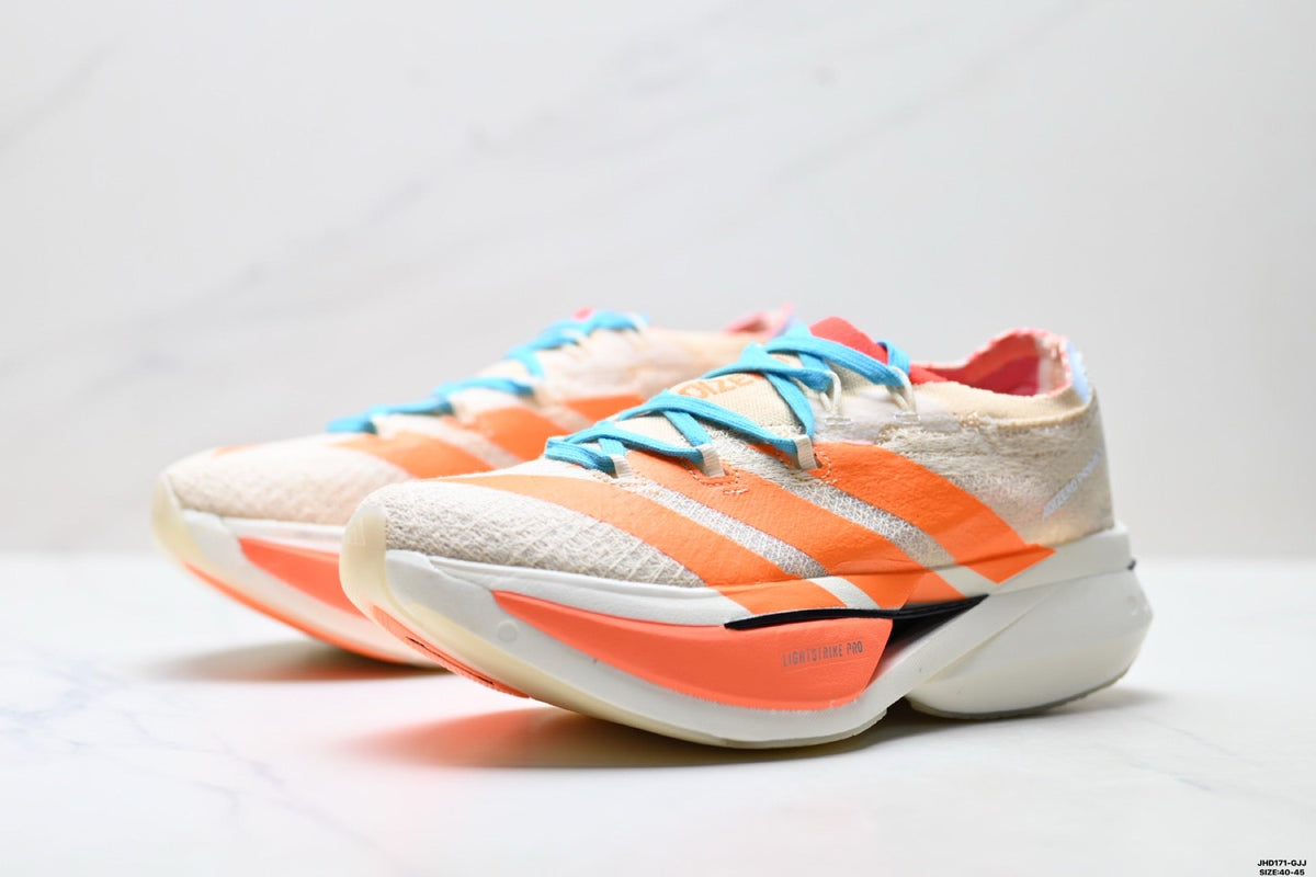 Adidas K81801850 Men's Running Shoes - Beige/Orange/Blue - image 15