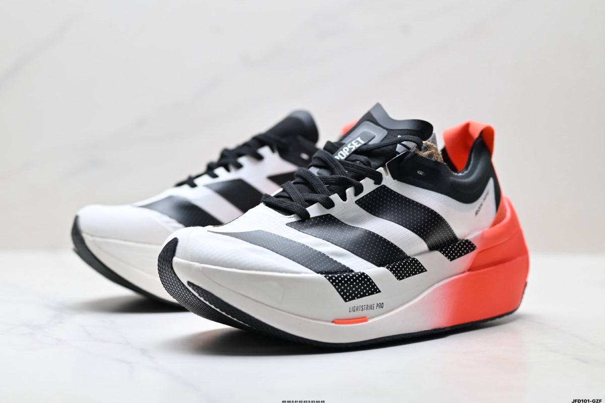 Adidas K81801650 Men's Running Shoes #2 - White/Black/Red - image 10