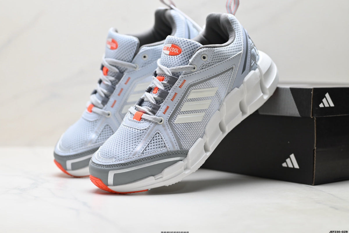 Adidas K81801550 Men's Running Shoes | Grey/Orange & White/Yellow - 2 Colorways incl. Grey/Orange & White/Yellow