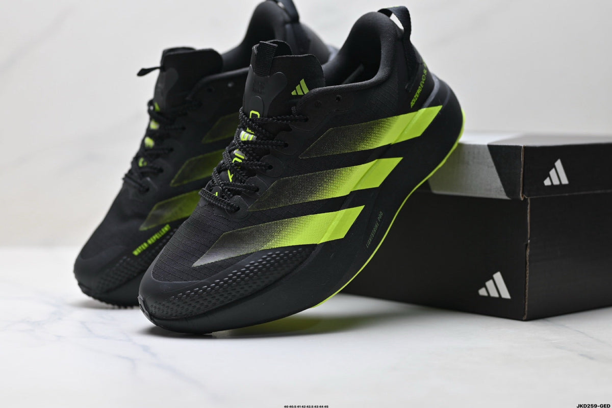 Adidas K81801550 Men's Running Shoes | Everyday Versatile 3-Color Edition, EU 40–45 - 3 Colorways incl. Black/Green & Black/Grey