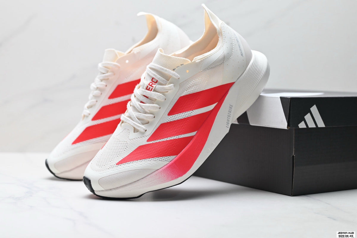 Adidas K81801550 Unisex Running Shoes - 9 Colorways incl. White/Red & Black/Pink/Yellow 1