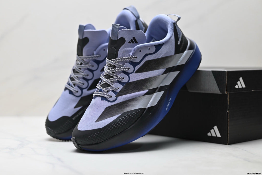 Adidas K81801550 Men's Running Shoes - 3 Colorways incl. Light Blue/Grey & Light Grey/Orange