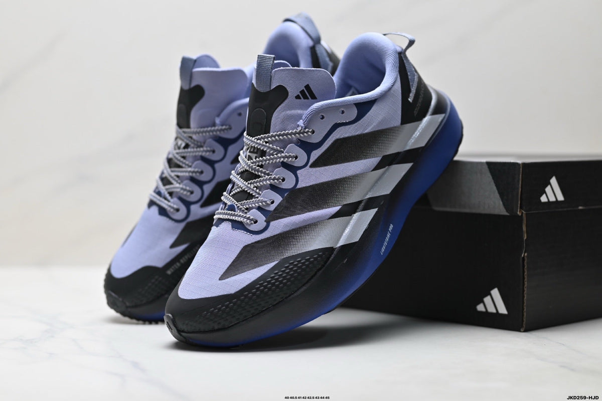 Adidas K81801550 Men's Running Shoes - 3 Colorways incl. Light Blue/Grey & Light Grey/Orange