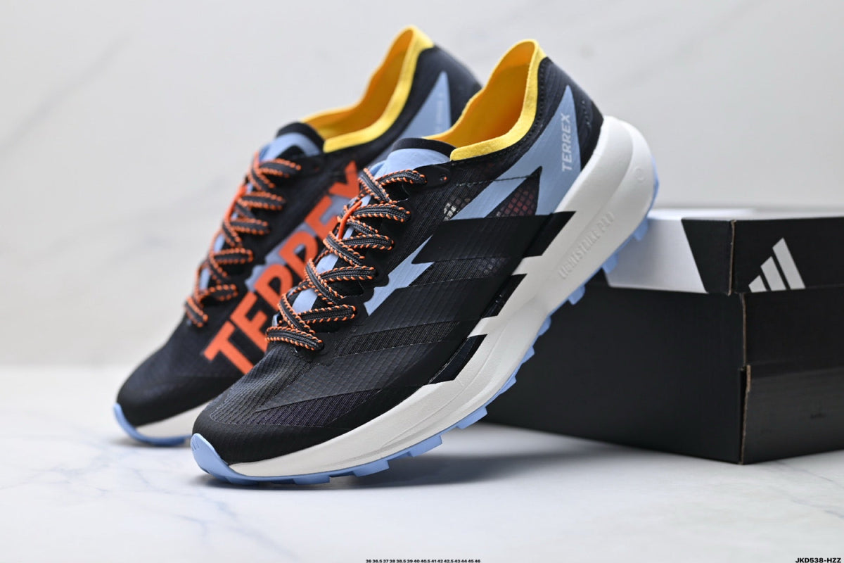 Adidas K81801550 Unisex Running Shoes - 5 Colorways incl. Blue/Green & Orange/Black