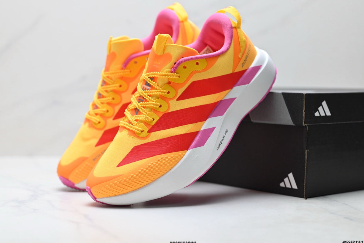 Adidas K81801550 Men's Running Shoes - 3 Colorways incl. Blue/Black & Orange/Pink