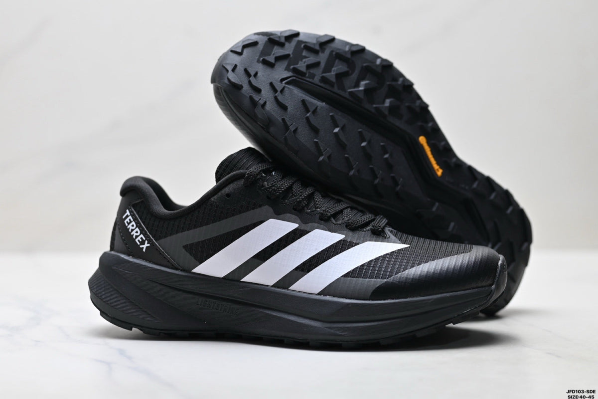 Adidas K81801650 Men's Running Shoes - Black/White - image 14