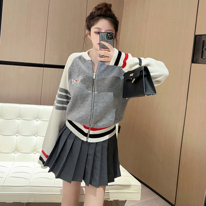 Puppy Zipper Cardigan - Image 4