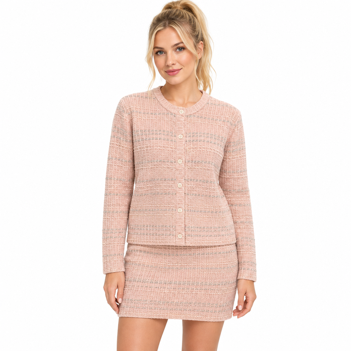 Wool skirt suit - Model Main Image