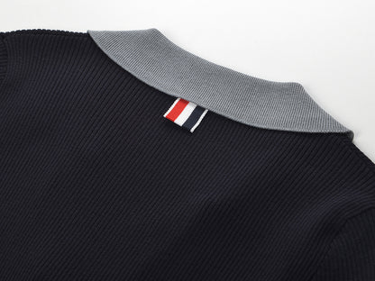 Women Short-sleeved polo shirt THOM TREND