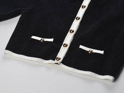 2025SS Short cardigan + dress THOM TREND