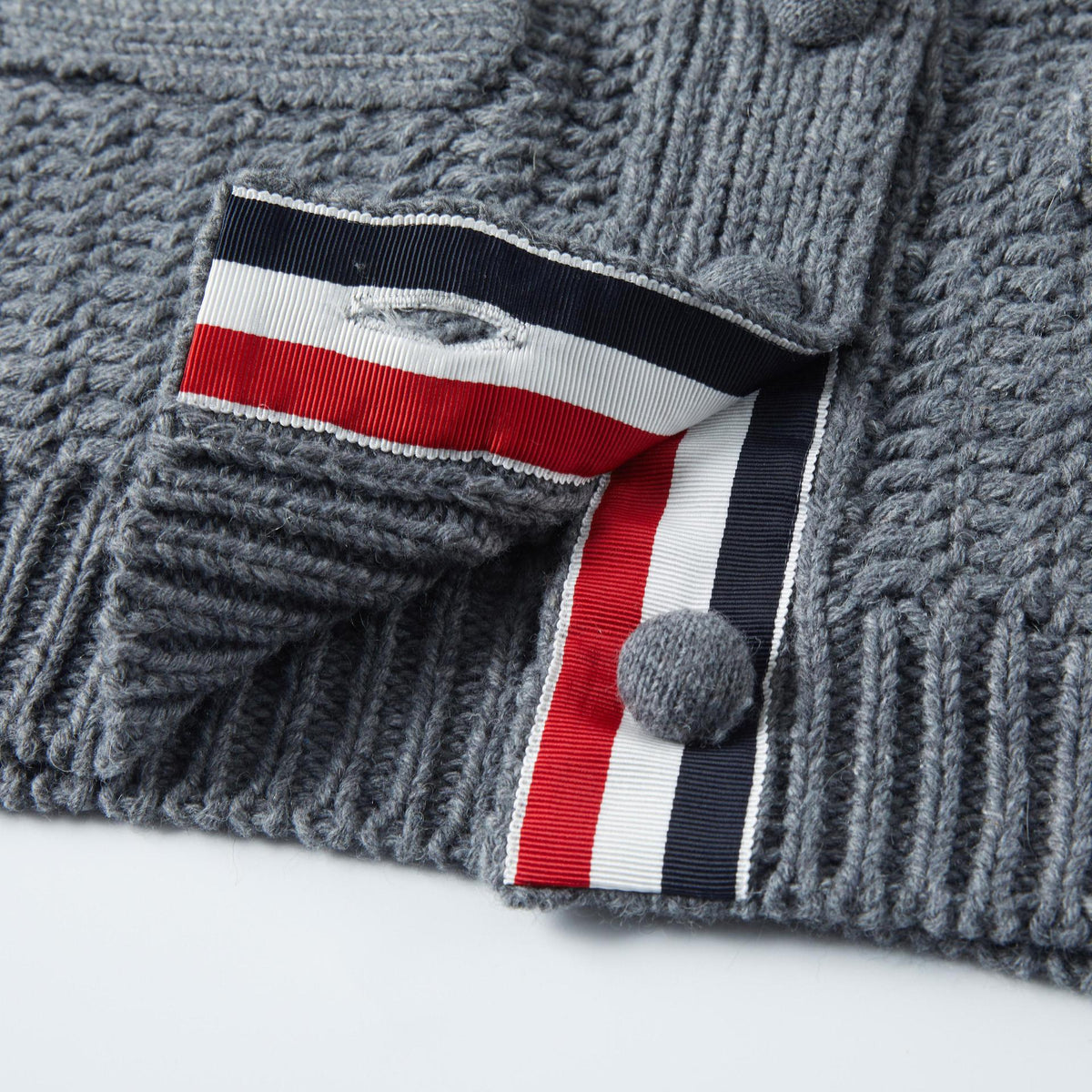wool knit cardigan - Image 10