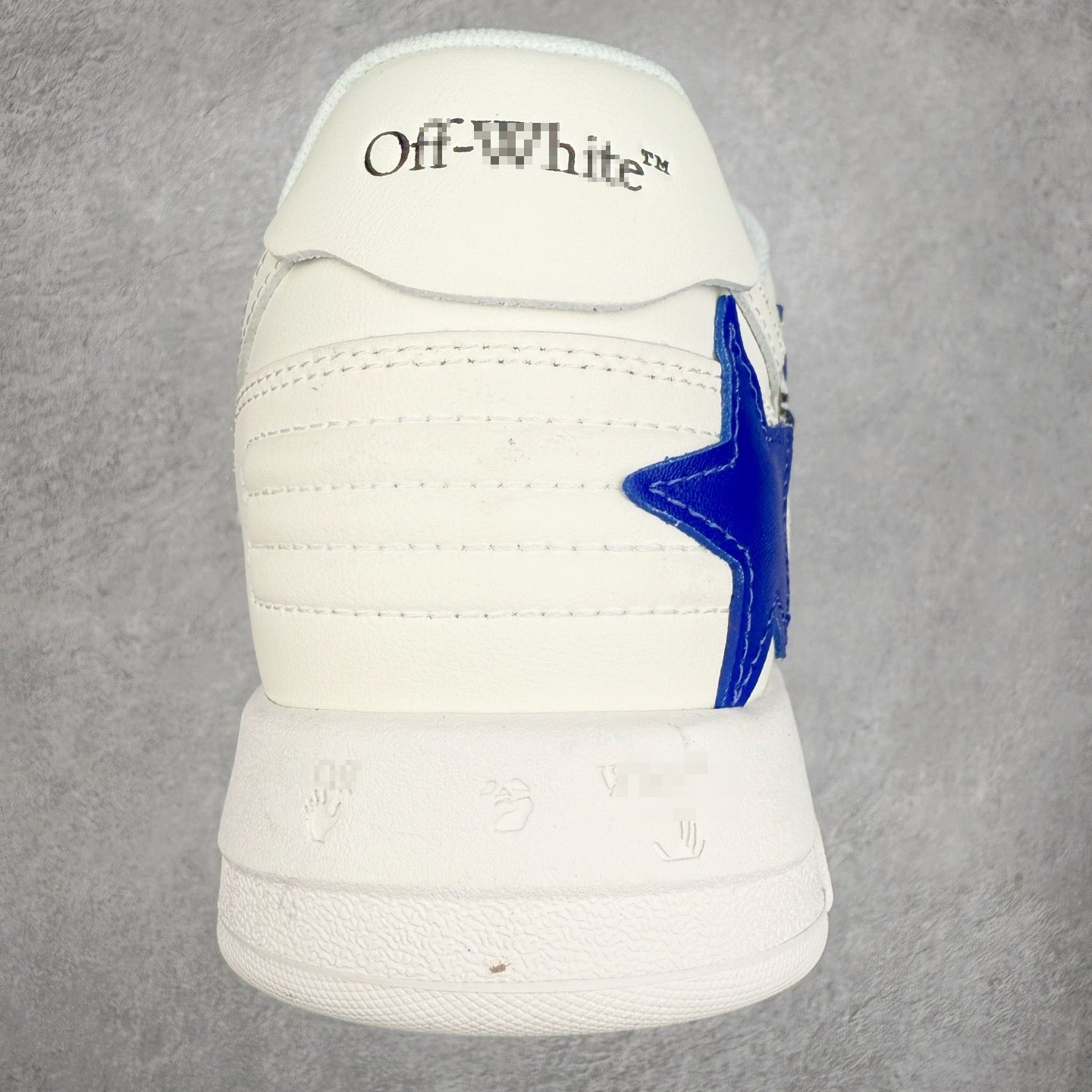 OFF-Whlte Genuine Leather Sports shoes#12 4-Bar