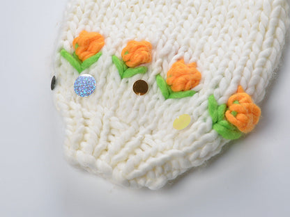 2025SS 3D flower sweater jacket THOM TREND