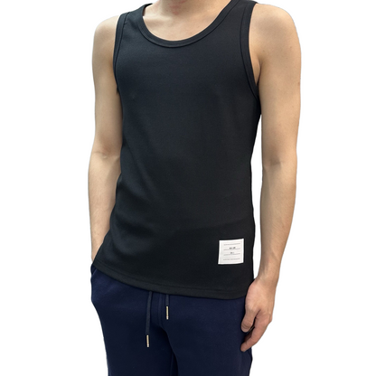 Colorblock Wave-Stripe Polo Tee – Unisex Summer Short Sleeve（副本） THOM TREND
