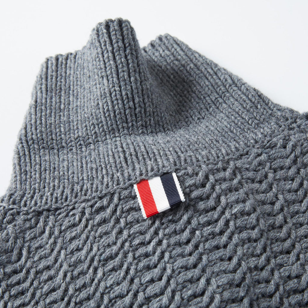 wool knit cardigan - Image 11