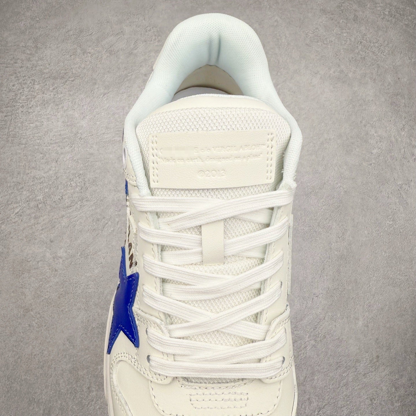 OFF-Whlte Genuine Leather Sports shoes#12 4-Bar
