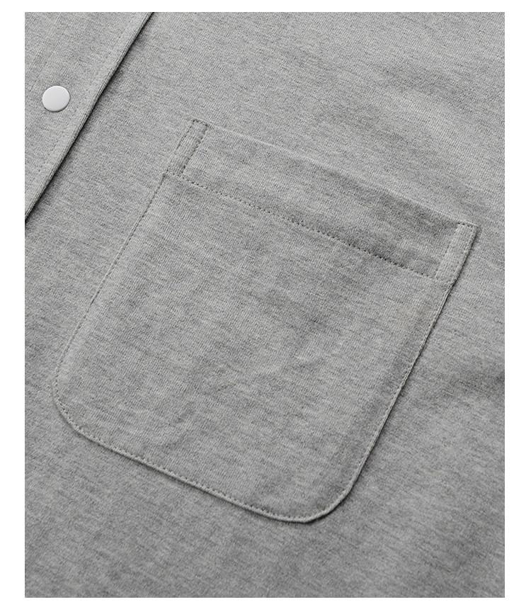 Men's long-sleeved shirt by Thom Browne, shirt detail view