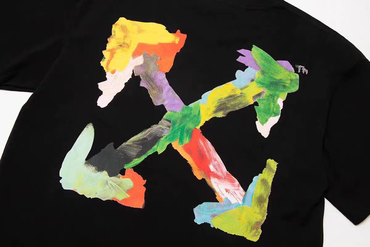 OFF New Printed T-Shirt Light Luxury Station