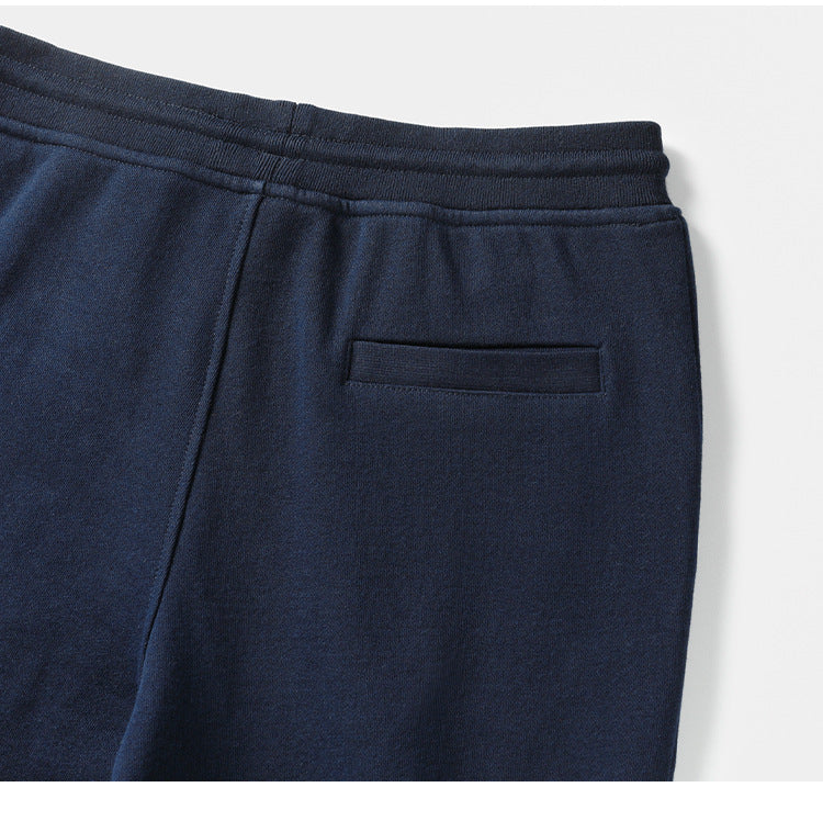 Thom Browne Style Casual Unisex Sweatpants with Signature Four-Bar Detail - Image 10
