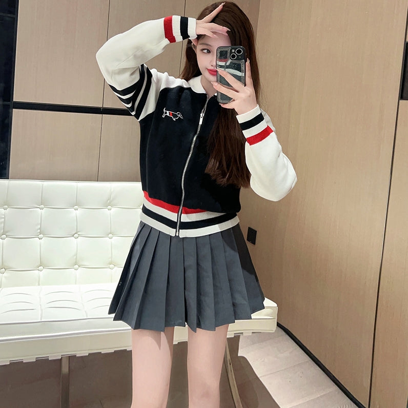 Puppy Zipper Cardigan - Image 5
