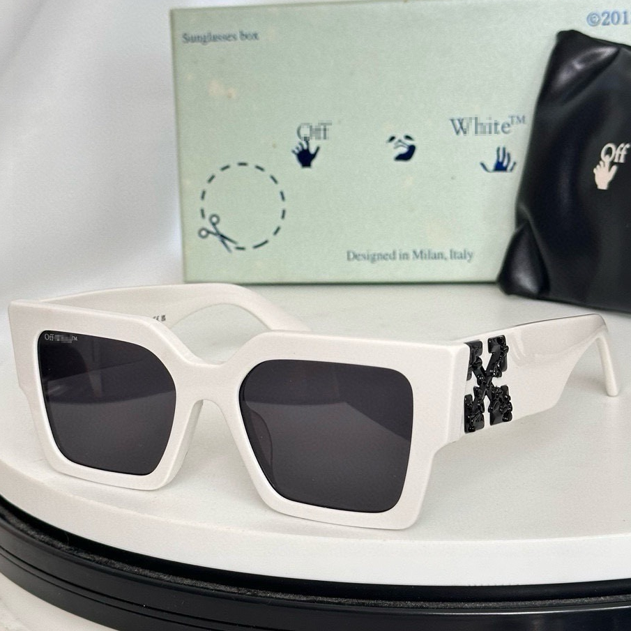 OFF-Whlte Arrow logo sunglasses#003 4-Bar