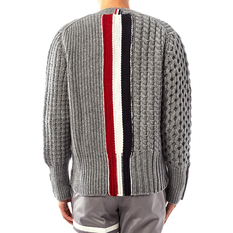 Men's Hoodies by Thom Browne, knitwear detail view