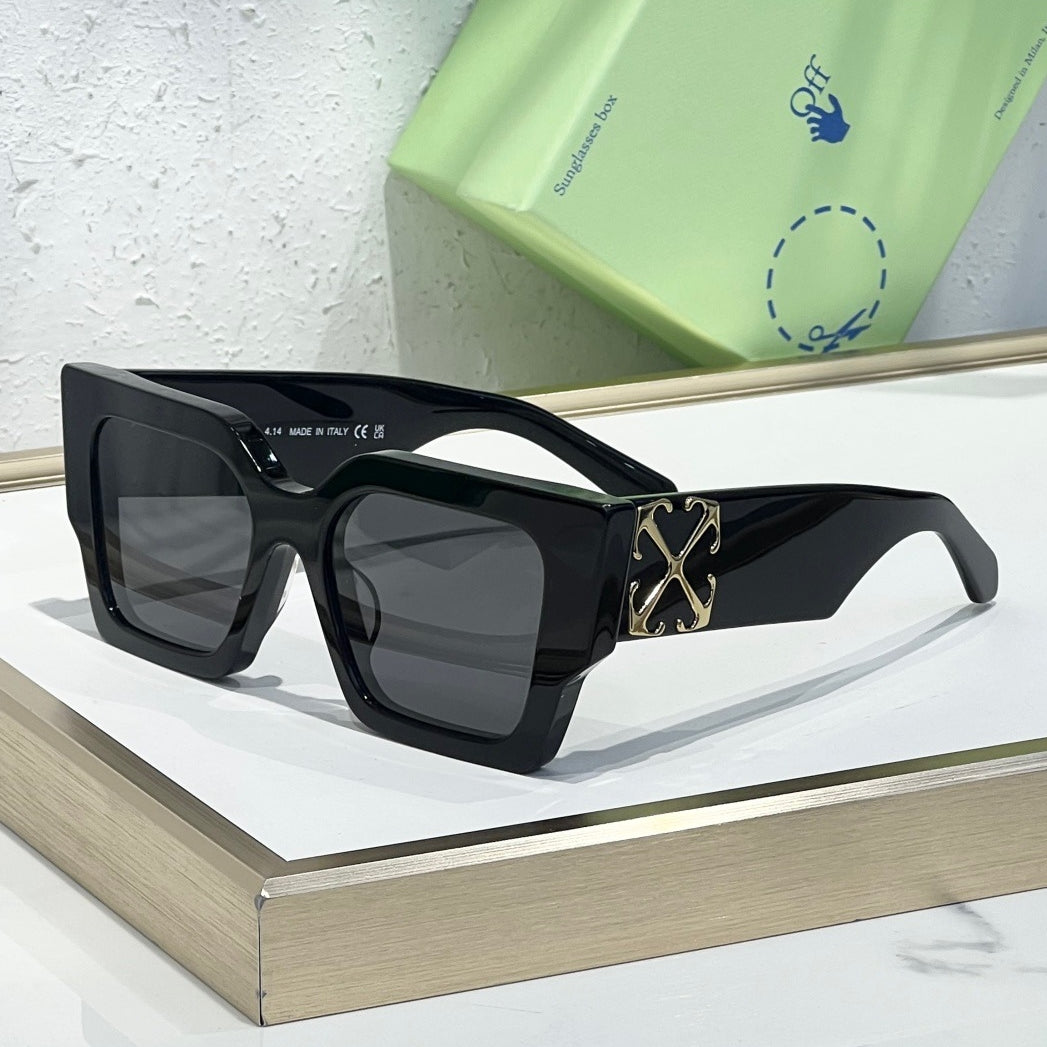 OFF-Whlte Arrow logo sunglasses#128 4-Bar