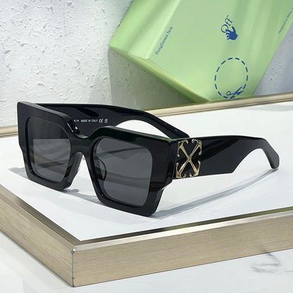 OFF-Whlte Arrow logo sunglasses#128 4-Bar