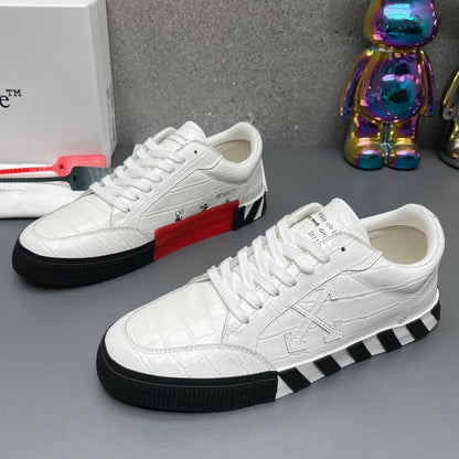 OFF-Whlte Arrow leather sneakers#36 4-Bar