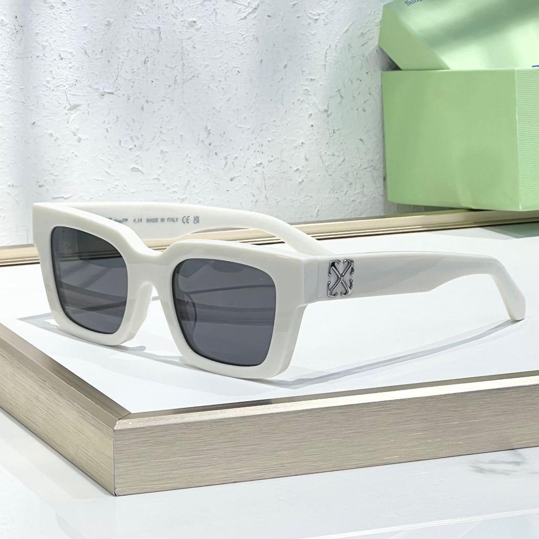 OFF-Whlte Arrow logo sunglasses#126 4-Bar