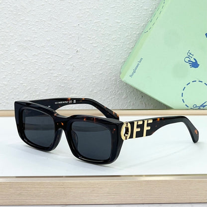 OFF-Whlte Arrow logo sunglasses#125 4-Bar