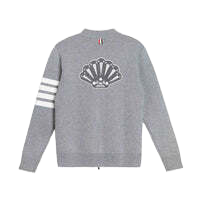 Animal Knitwear Outerwear by Thom Browne, garment detail view