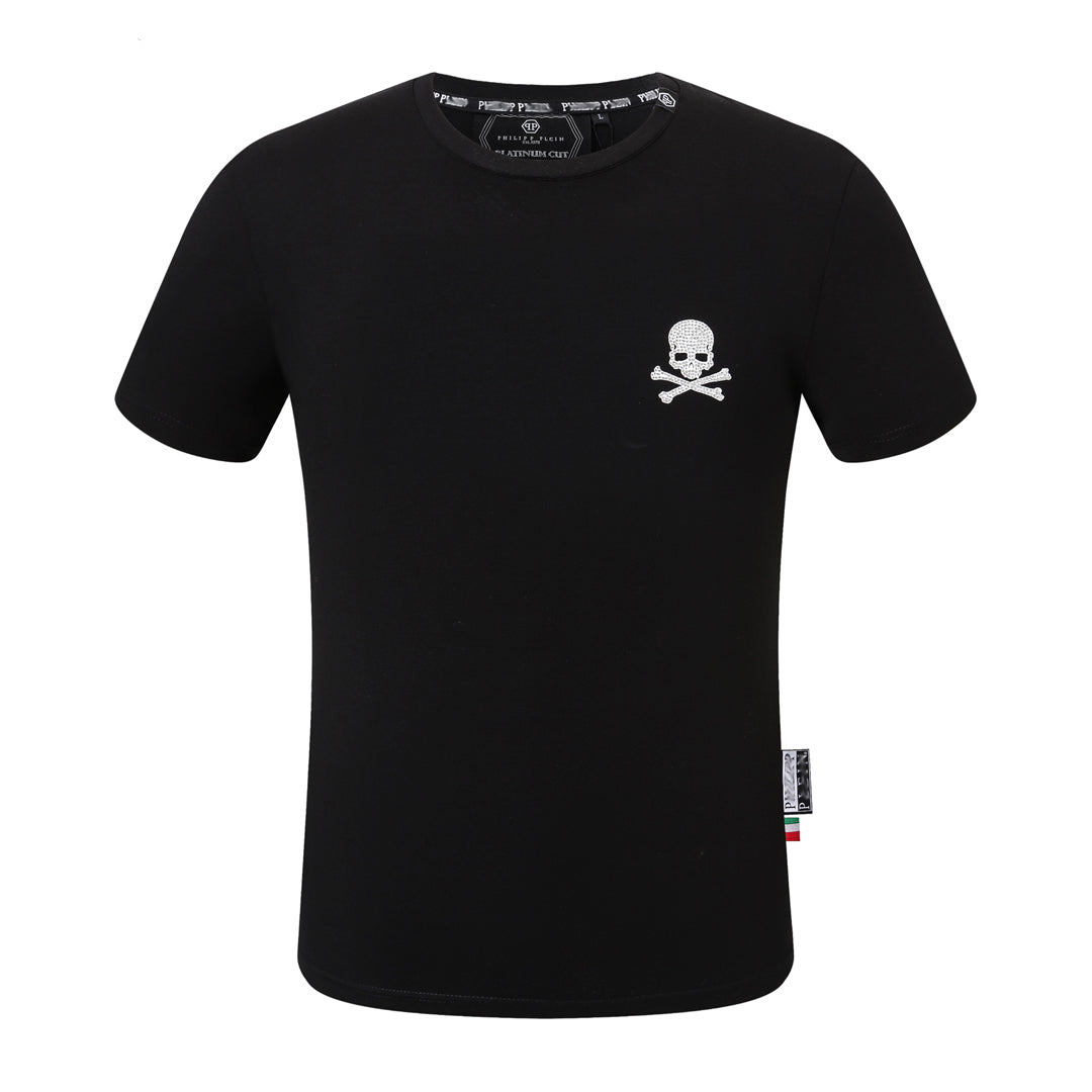 SOLO-Hot stamping Skull T-shirt SOLODSQ2