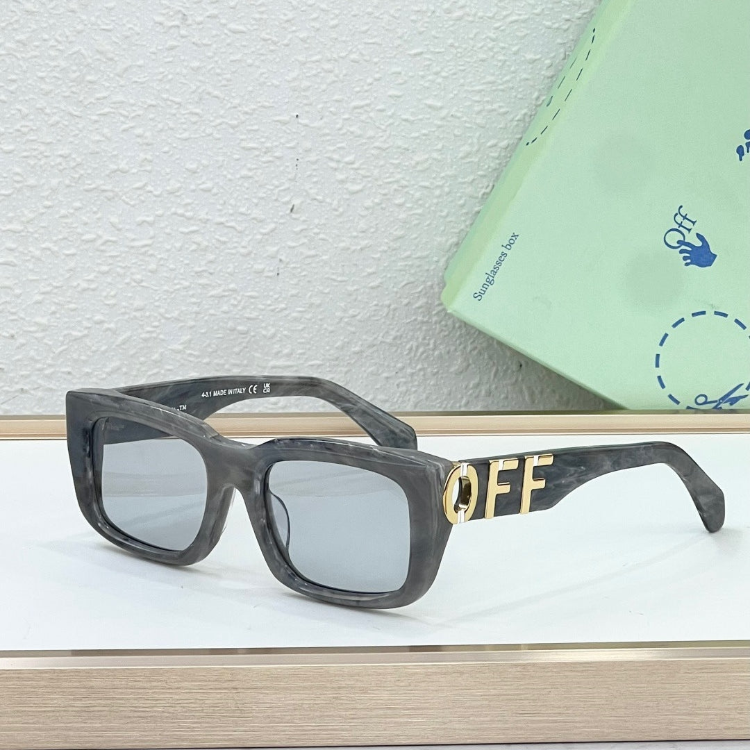 OFF-Whlte Arrow logo sunglasses#125 4-Bar
