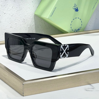 OFF-Whlte Arrow logo sunglasses#128 4-Bar