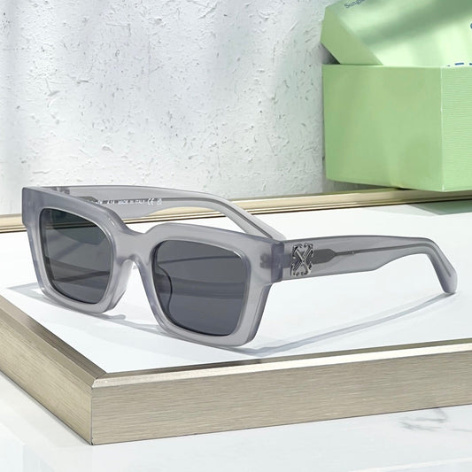 OFF-Whlte Arrow logo sunglasses#126 4-Bar