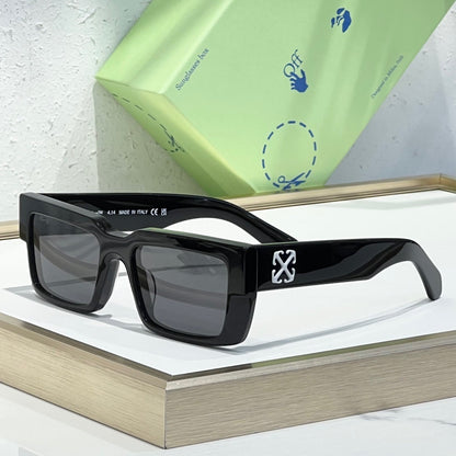 OFF-Whlte Arrow logo sunglasses#114 4-Bar