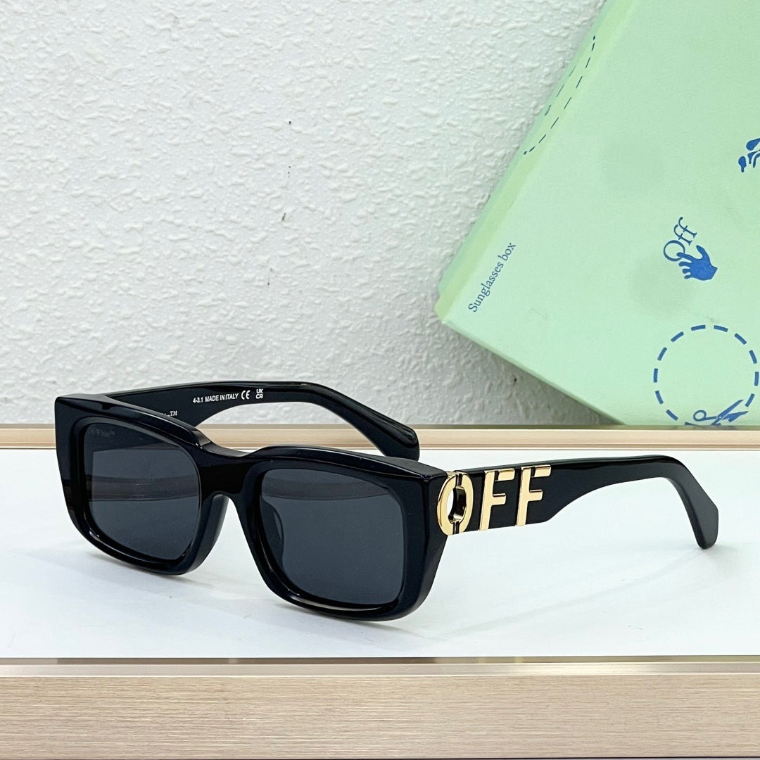 OFF-Whlte Arrow logo sunglasses#125 4-Bar