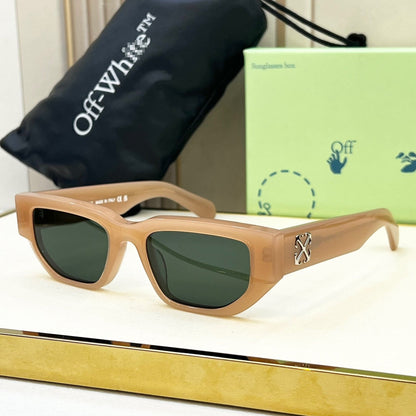 OFF-Whlte Arrow logo sunglasses#115 4-Bar