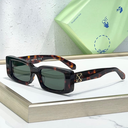 OFF-Whlte Arrow logo sunglasses#127 4-Bar
