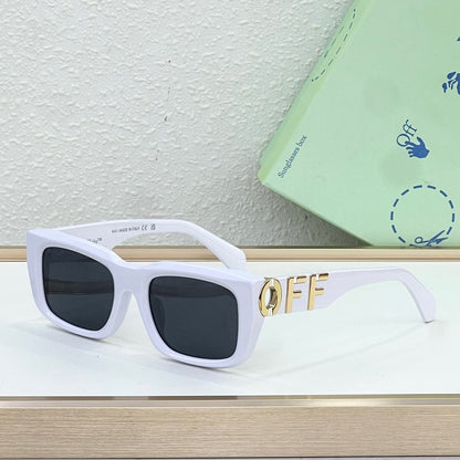 OFF-Whlte Arrow logo sunglasses#125 4-Bar