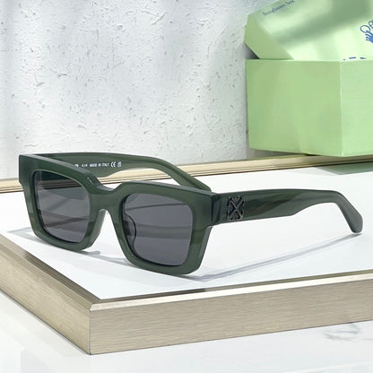 OFF-Whlte Arrow logo sunglasses#126 4-Bar