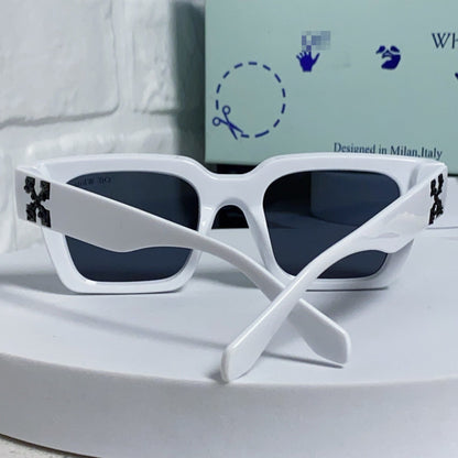 OFF-Whlte Arrow logo sunglasses#004 4-Bar