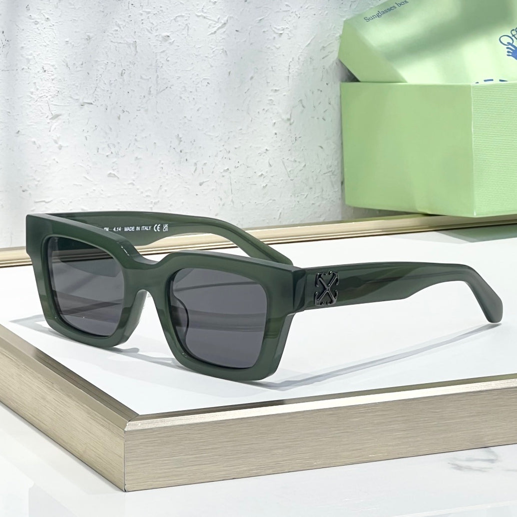 OFF-Whlte Arrow logo sunglasses#126 4-Bar